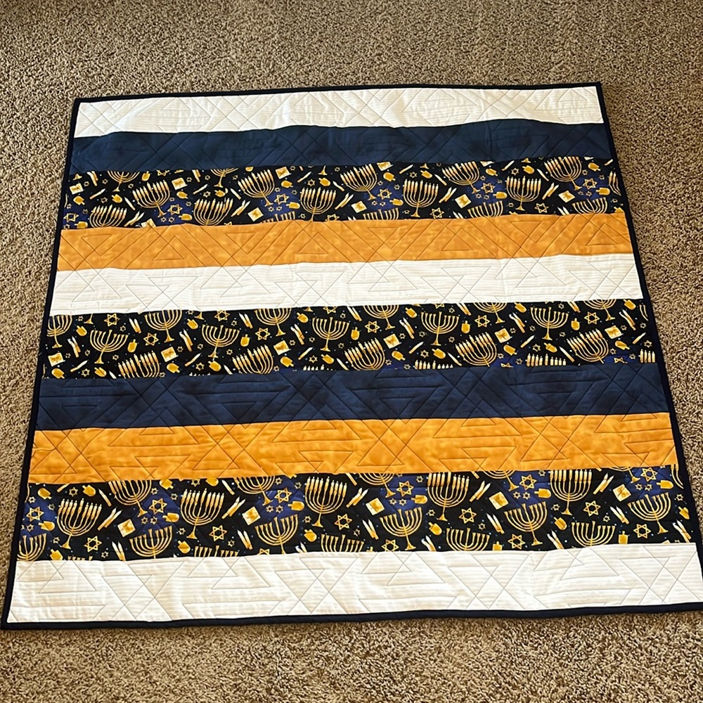 Baby/Toddler Hanukkah Blanket